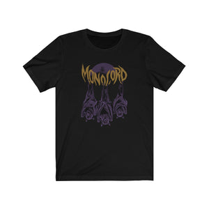 3 BATS MONOLORD - Unisex Jersey Short Sleeve Tee SHIPS FROM THE US